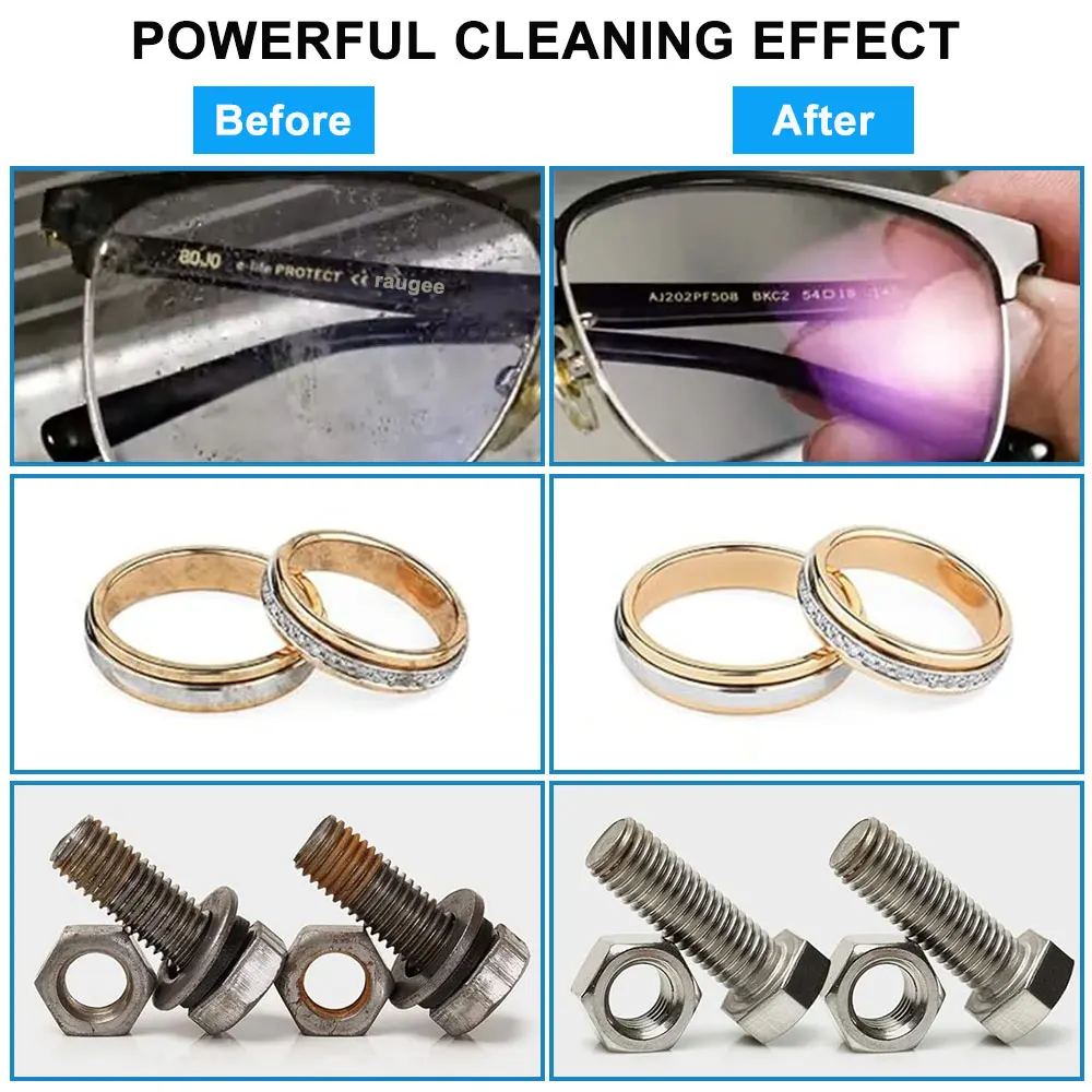 800ML Ultrasonic Cleaners 220V Glasses Washer Ultrasonic Dental Ultrasonic Tub Jewelry Ultrasonic Cleaning Machine