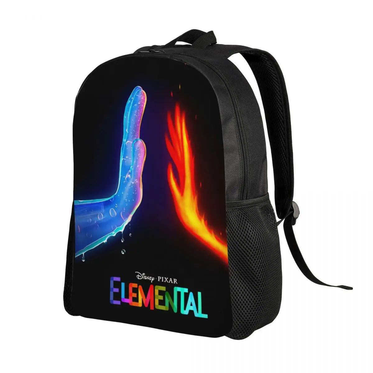 Mochilas de película Elemental personalizadas para mujeres y hombres, bolsa de libros para estudiantes universitarios, se adapta a bolsas de Lumen Ember para portátiles de 15 pulgadas