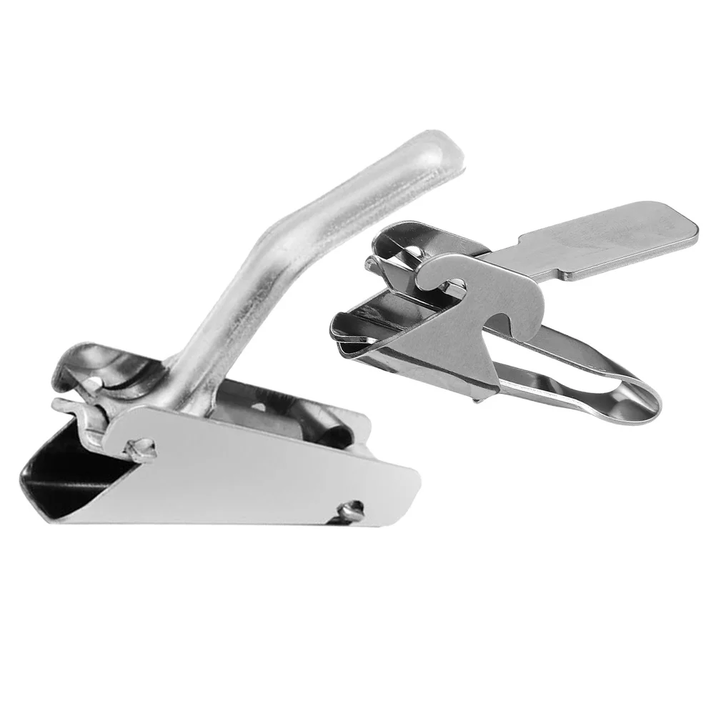 

2 pcs Stainless Steel Pine Nut Plier Nut Cracker For Melon Seeds Easy Carry Kitchen Bar Tool Pistachio Peeler