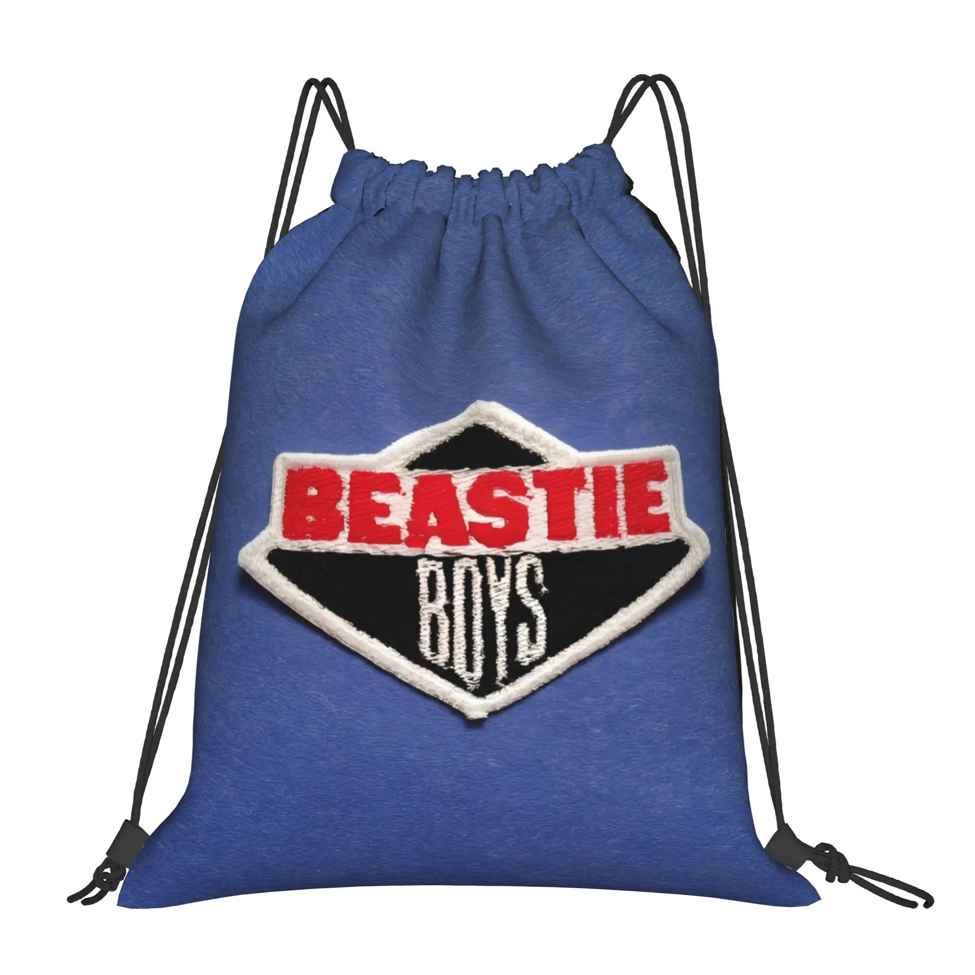 Beastie Boys 2  Portable Sports Drawstring Backpack Riding Backpack Gym Clothes Drawstring Bags