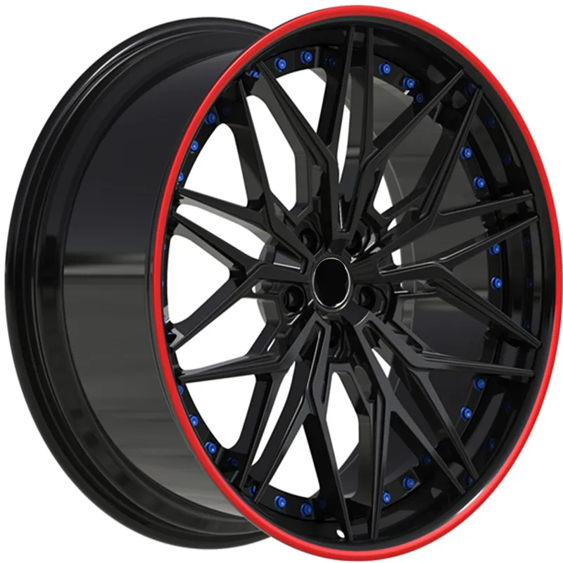 

High Quality 20 21 22 Inch 5x112 2pc Wheels Rims for bmw E38 G30 ,alloy Replica Wheel Rims 20 Inch for Mercedes