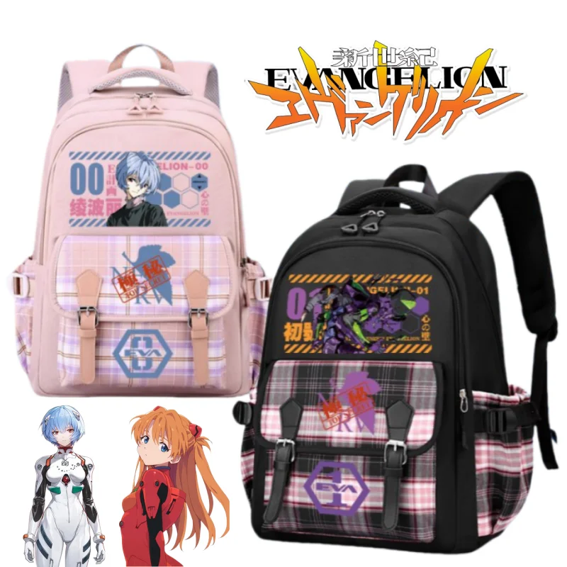 

NEON GENESIS EVANGELION Ayanami Rei милый рюкзак с героями мультфильмов для девочек, большая вместительная школьная сумка для хранения учебников, подарок на праздник