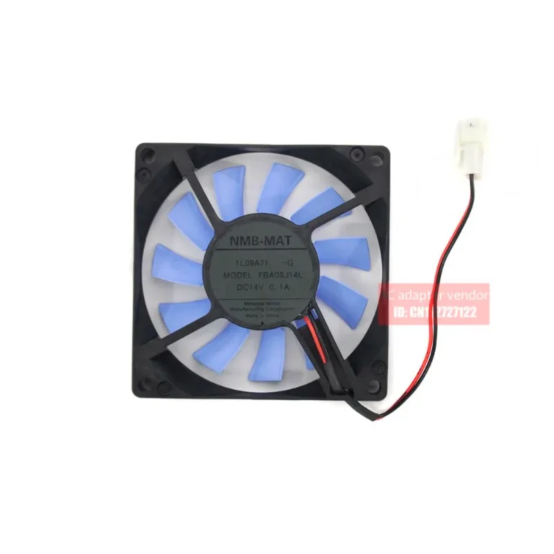 JFG For NMB 8015 12V FBA08J14L 8CM Silence Cooling Fan Waterproof