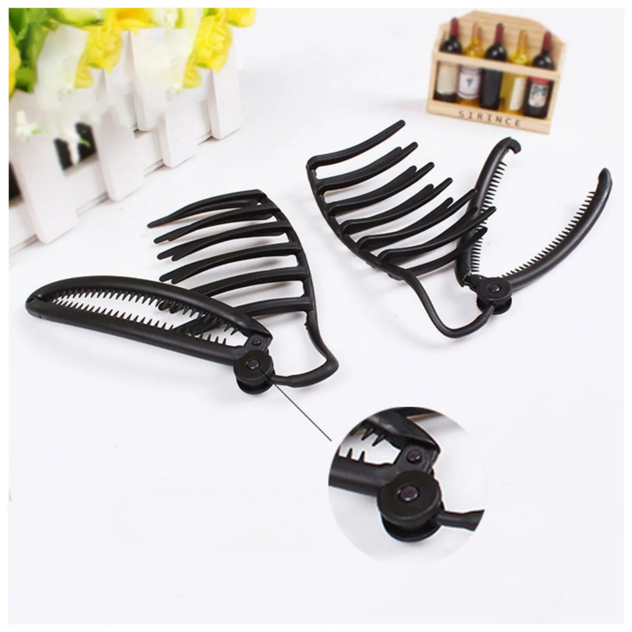 Hair Clips Hair Twist Styling Tool Exquisite Hairstyle Fixing Plastic Fashion HairHolder Braider for Women DIY Hair Accessories