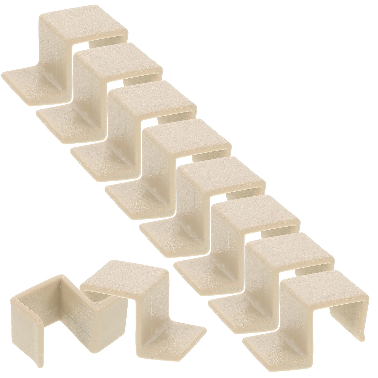 10Pcs Crib Frame Support Baby Bed Rail Mounting Brackets Plastic Fasteners Bed Frame Hooks Storage Board Buckle Replacement