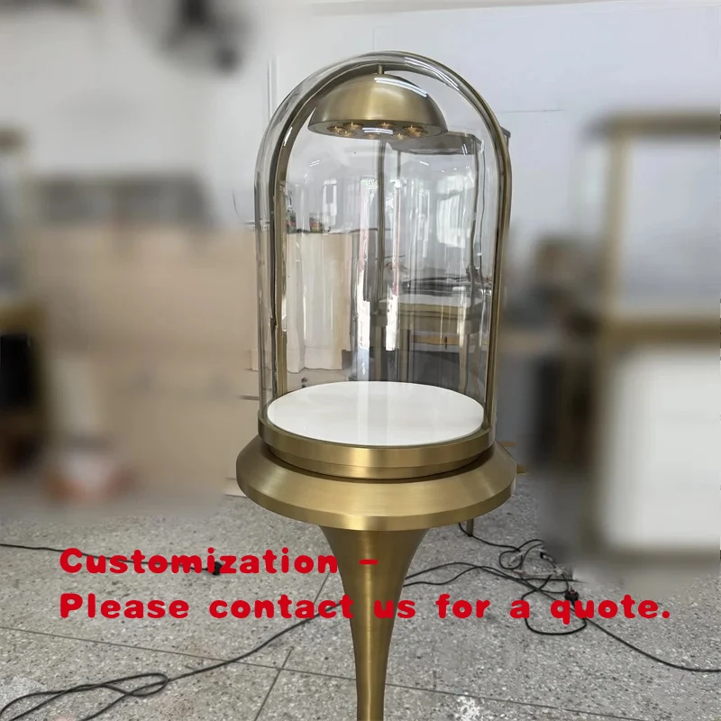 custom.New Style Custom High-end Jewelry Display Cabinet Jewelry Display Set Jewelry Store Display Counter Supplier