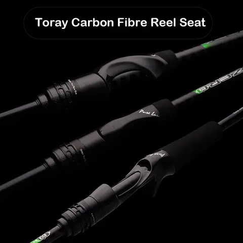 PURELURE ZERO Small Bait Light High Carbon Long Throwing Rod Rock Fishing Spinning Trout Rod BFS Fishing Casting UL  Stream Bass