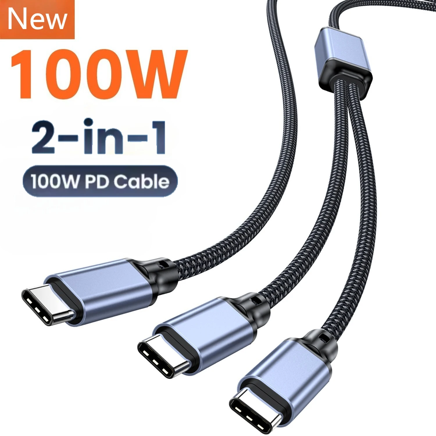 New 100W 2 In 1 Usb… - image