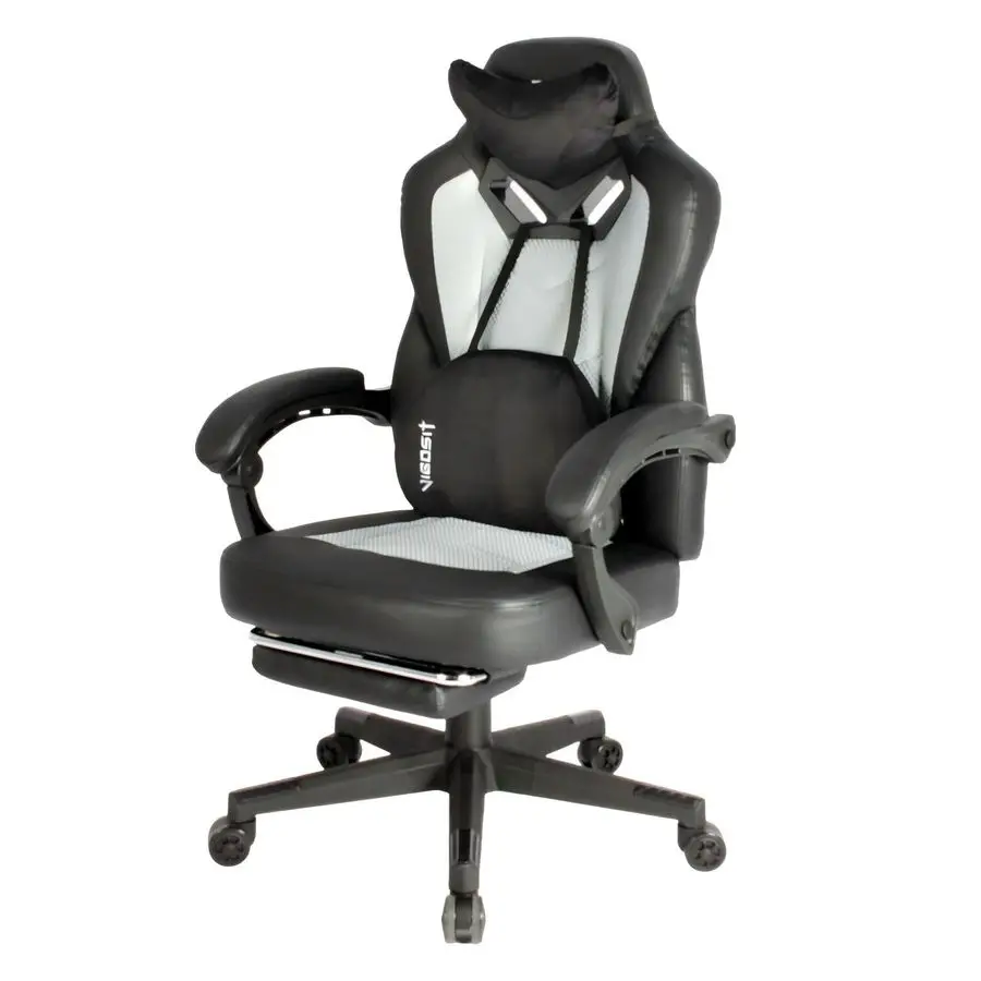 

Gaming Chair PRO, Ergonomic Gaming Chairs for Adults Heavy People, Massage Reclining Office Desk Computer Chair with Footrest