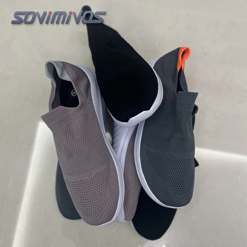 

Men Shoes Woman Sneakers Breathable Mesh Slip on Running Shoes Women Outdoor Non-Slip Couple Jogging Training Hiking Sports Shoe