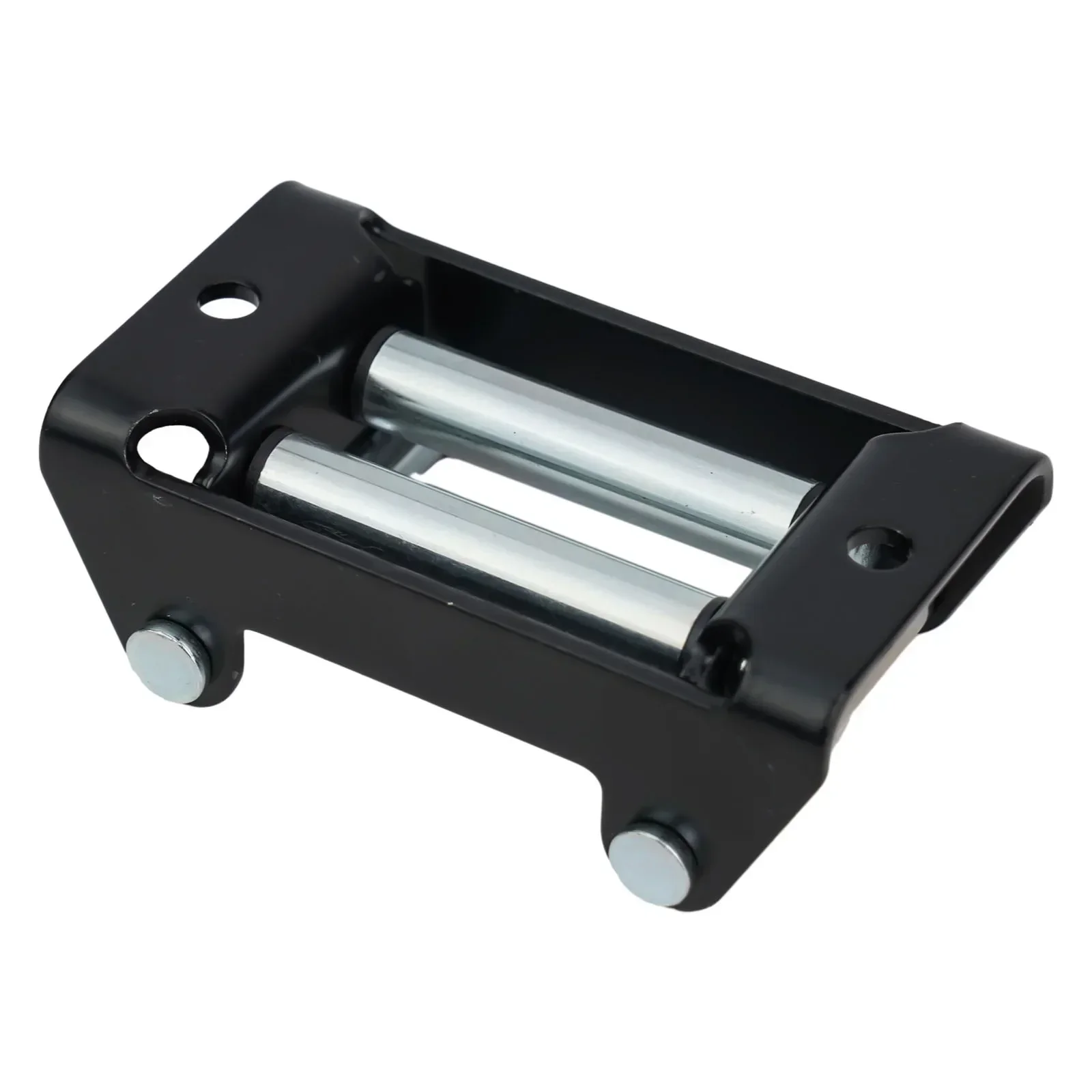 

Winch Roller Fairlead With 2000LB Bolt Pattern Heavy Duty Design Chrome Plated Rollers Protects Winch Cables From Damage