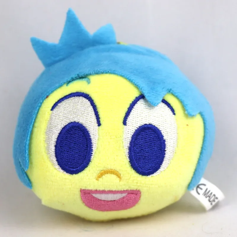 New Inside Out 2 Plush Doll Keychain Kawaii Cartoon Figure Dolls Backpack Accessories Coin Purse Charm Children\'s Birthday Gifts