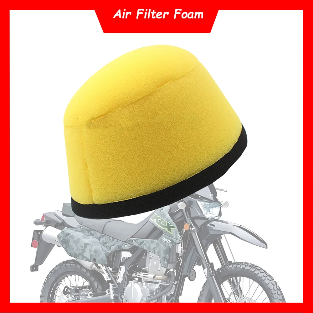 

Motorcycle Engine Air Filter Cleaner Air Intake Filter Foam Sponge For Kawasaki KDX200 KDX220R KDX250 KLX250 KLX300R KLX650R