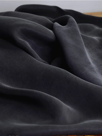 

Heavyweight Sand Waed Copper Ammonia Silk Color Fabric for Dres Pants Vintage Sle Printed Home Fabric DIY