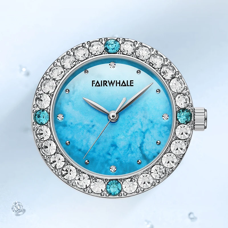Mark Fairwhale Brand Luxury Watch Womens Diamond WristWatch Ladies Quartz Watches For Women