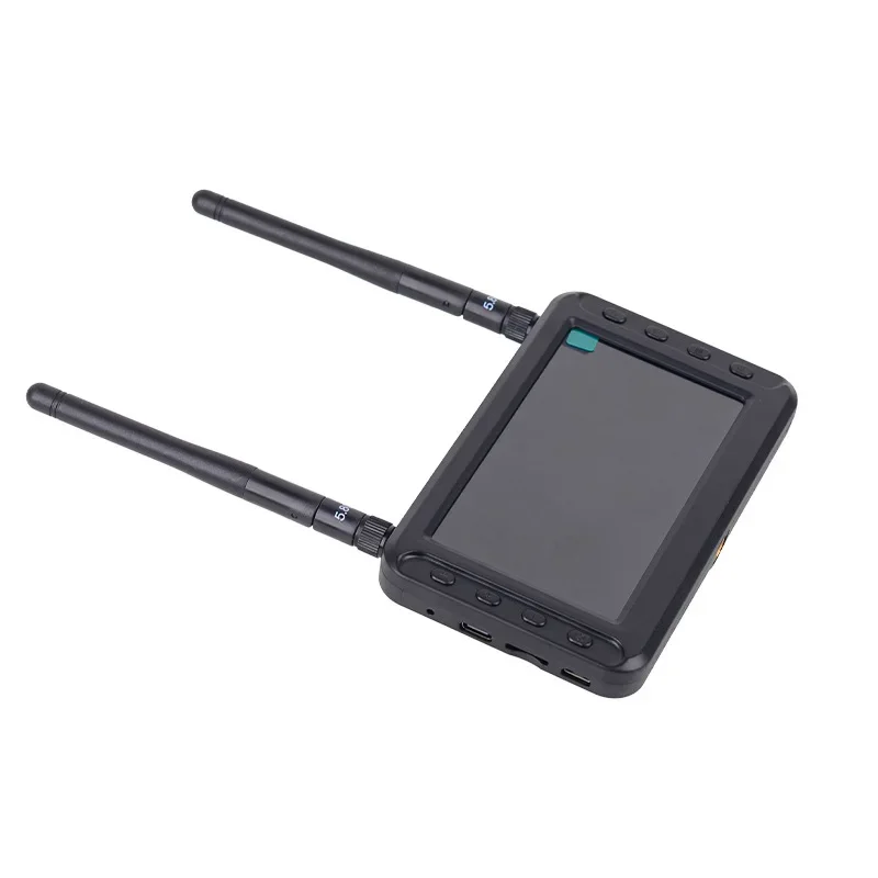 AvaCoreFPV Monitor LT DV01 5 8G 4 3 Inch Integrated Video Receiver DVR For Drone Model Racing Display