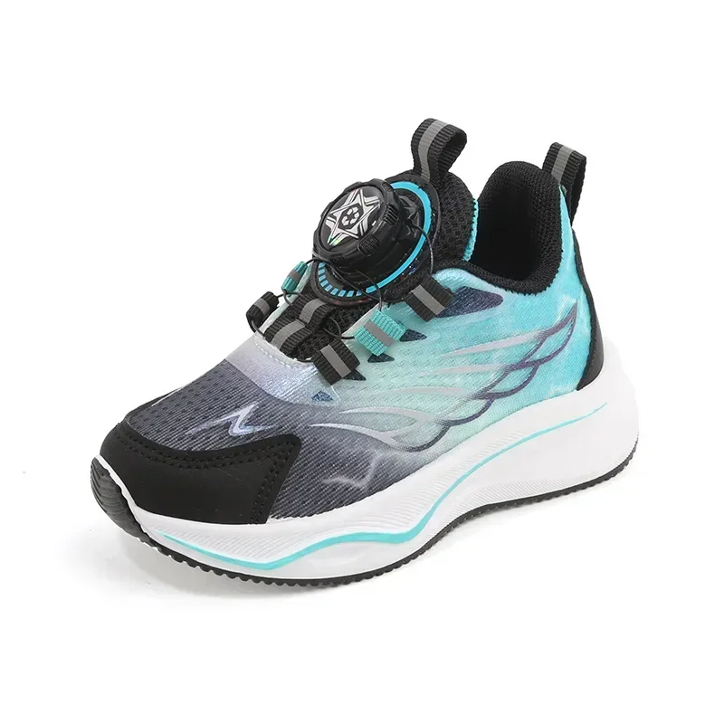 

Новая детская спортивная обувь для бега для маленьких девочек, сетчатые дышащие кроссовки, легкая повседневная прогулочная обувь для малышей