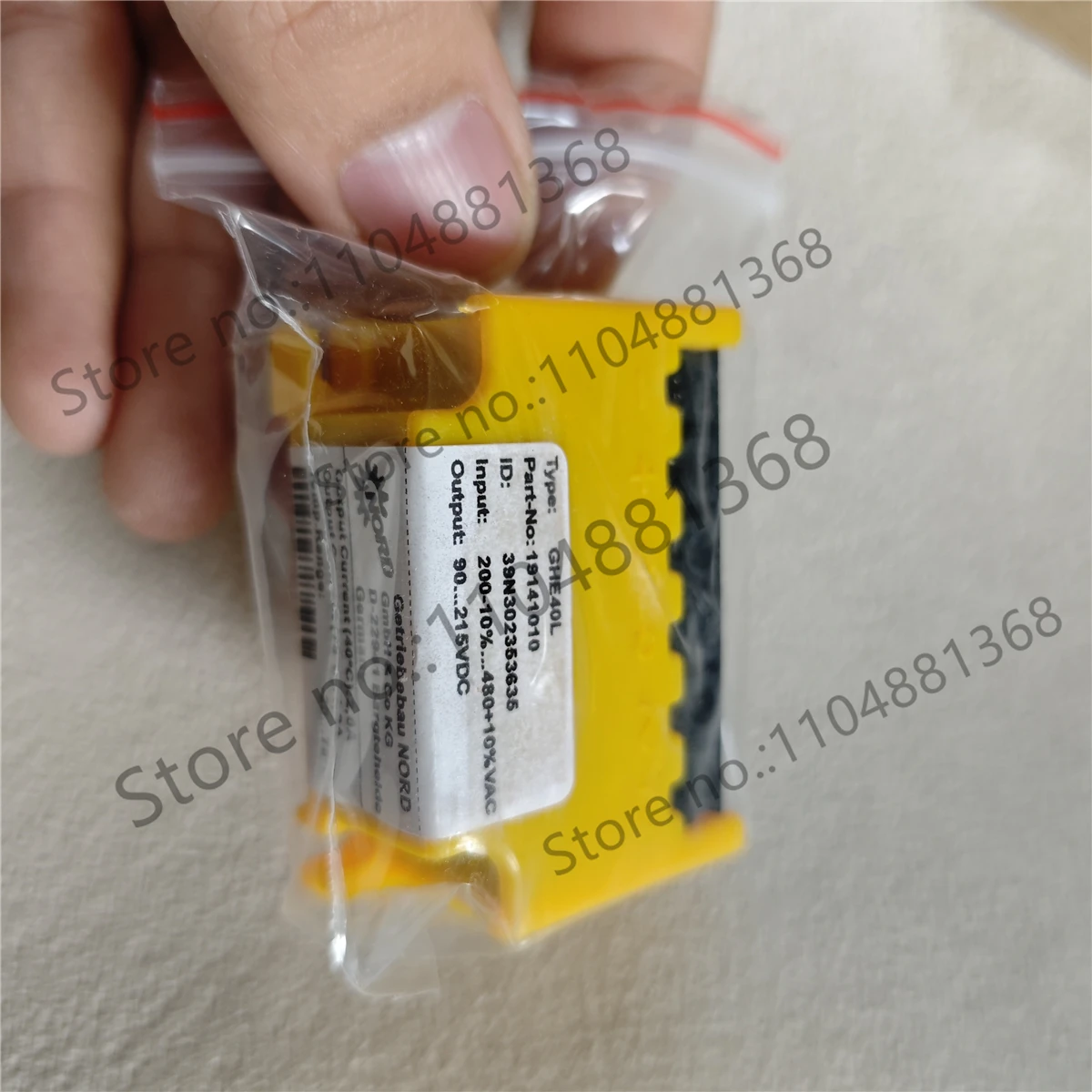 GVE20L (19141000)  GHE40L (19141010) rectifier  1pcs for this