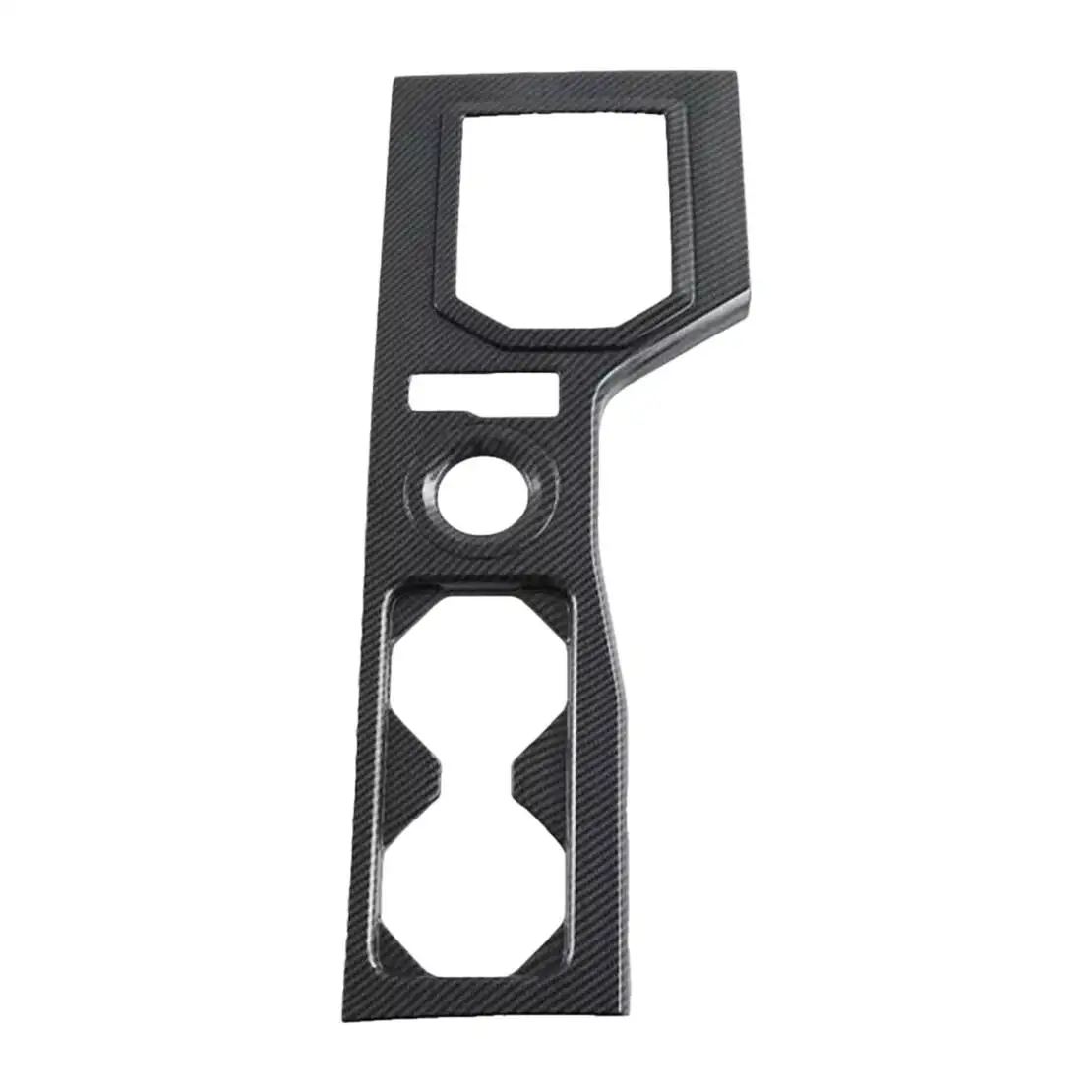 Gear Shift Panel Trim Cover ABS Fit for Mitsubishi Triton MV 2023-2024 Right Hand Drive Carbon Fiber Style