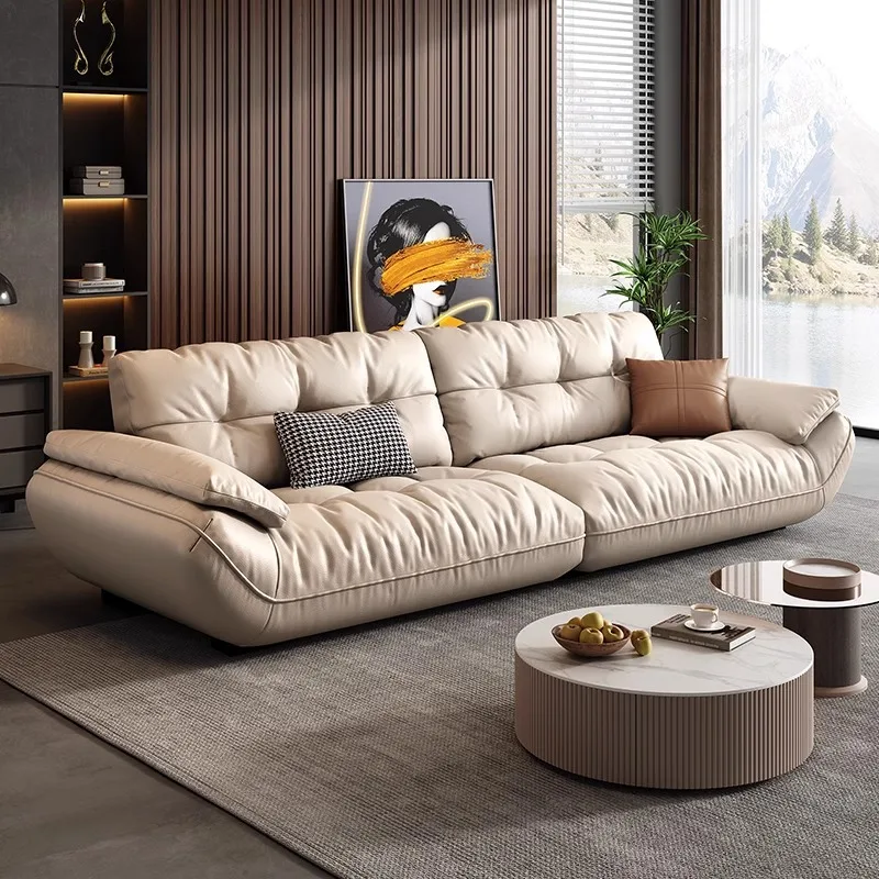 Divano in pelle Cloud