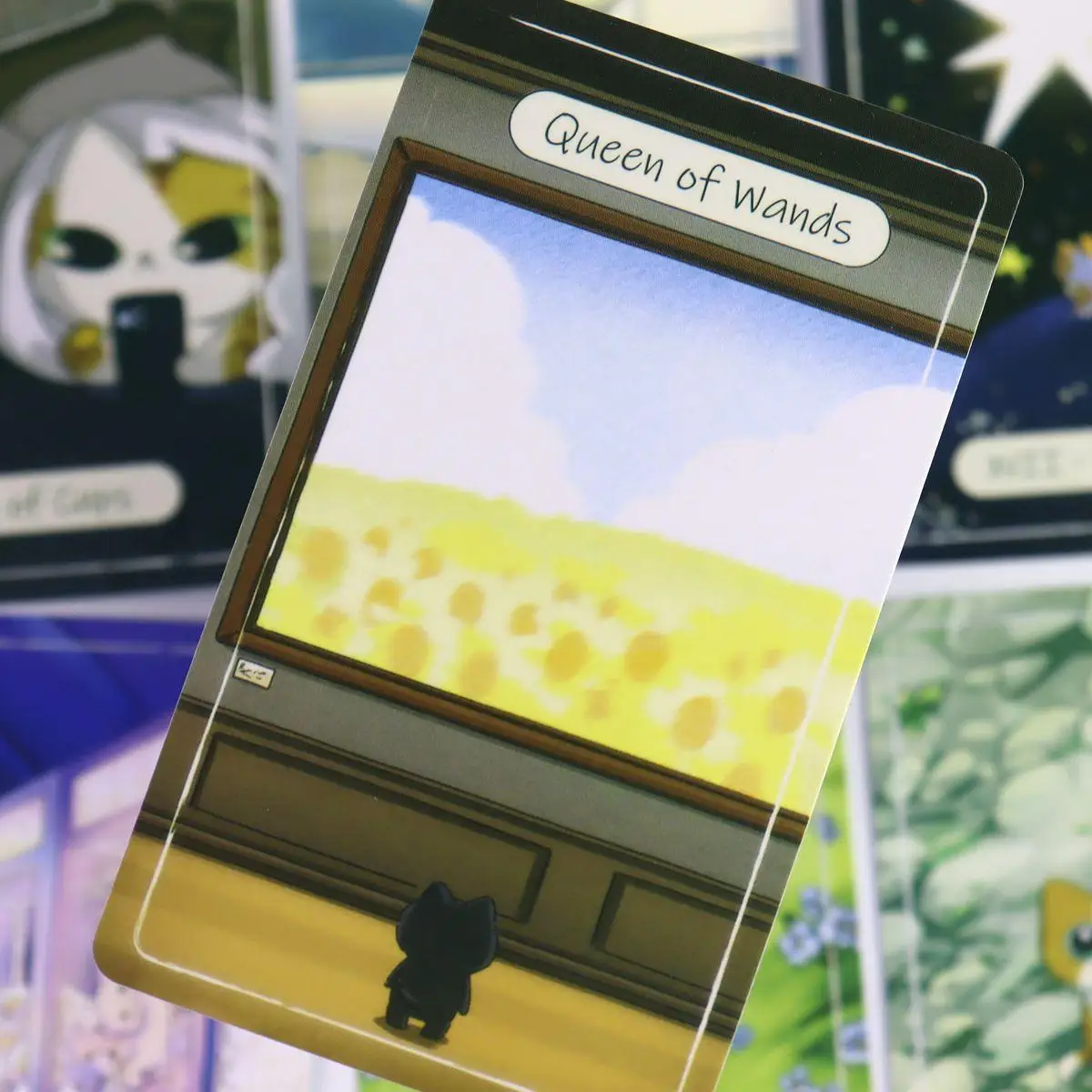 

Колода Таро «Котопия», 78 шт., милые карты Таро на основе системы Уэйта Райдера 10,3*6 см