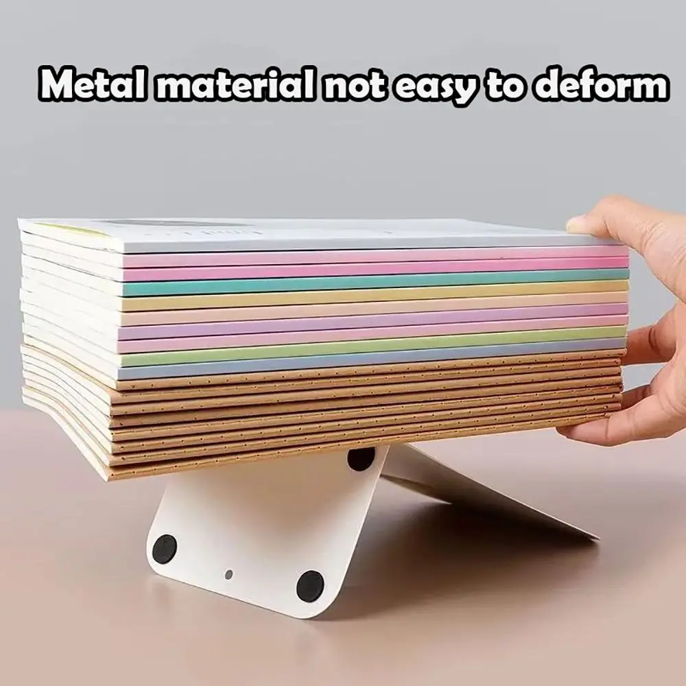 1/2Pcs L-Shaped Simple Bookend with Anti-slip Design Decorative Book Stoppers Holders Thickened Plastic Desk Bookshelf