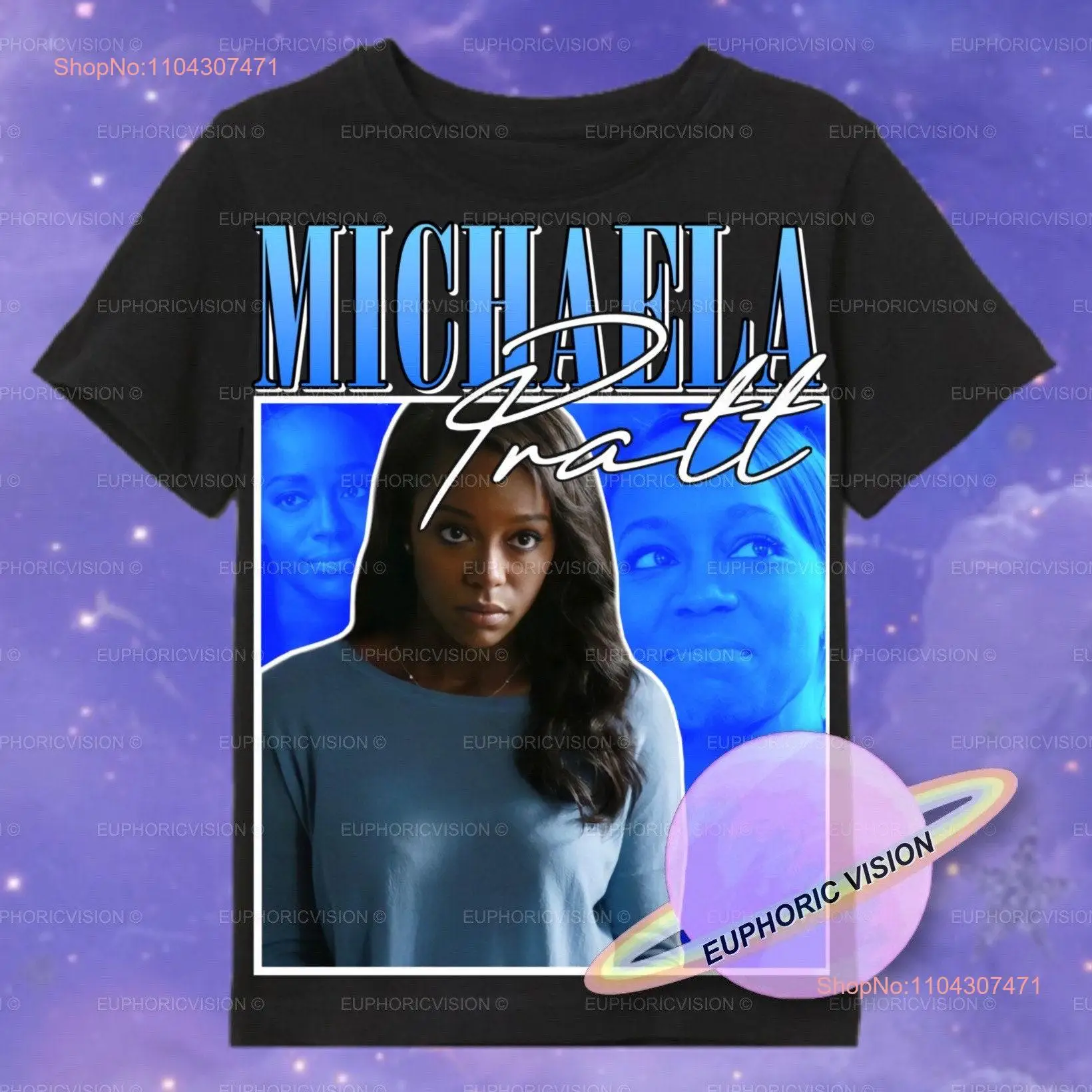 Michaela Pratt 90 s Vintage T Shirt long or short sleeves