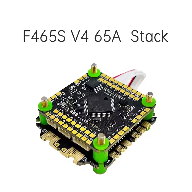 ชุดควบคุมความเร็วรอบมอเตอร์ Aocoda RC F465S V4 Stack ESC 65A/75A พร้อมชุดควบคุมการบิน F475 V4 ขนาด 30x30 มม. สำหรับโดรนแข่งแบบ FPV
