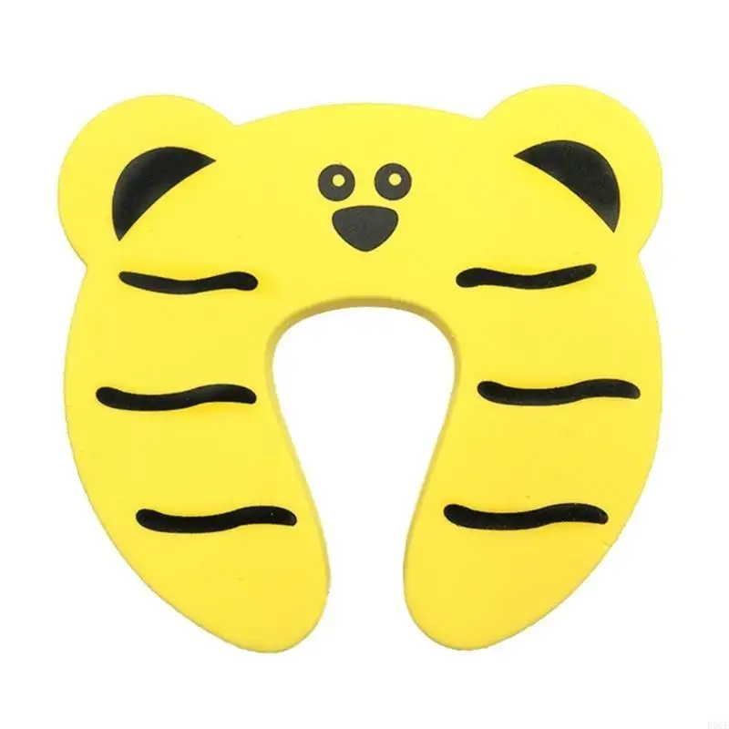 

E06F Baby Safety Lock Animals Security Door Stopper Baby Card Lock Newborn Care Child Finger Protector EVA-material Made