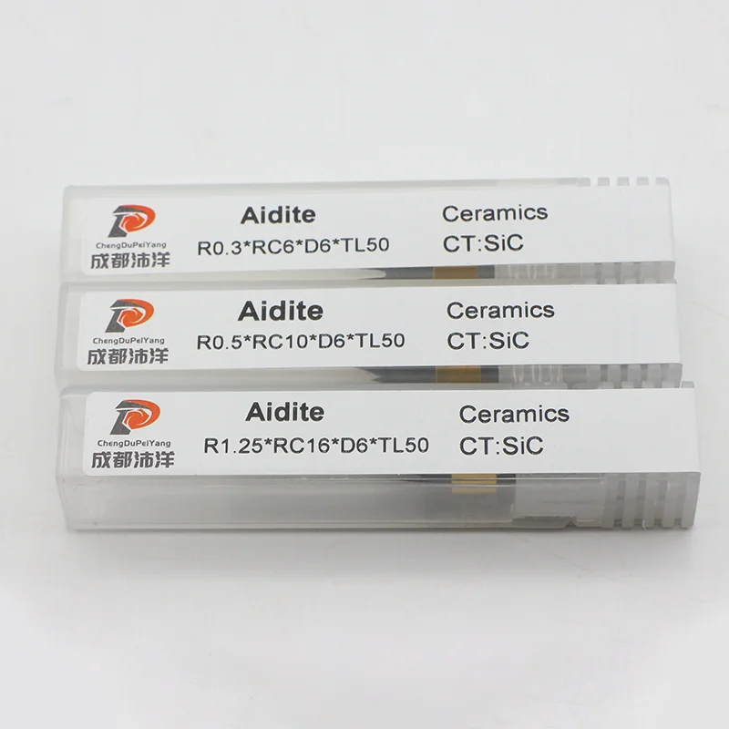 Aid ite Milling Burs for Lithium Disilicate Glass Ceramic Blocks  Grinding Tools for Precision Grinding