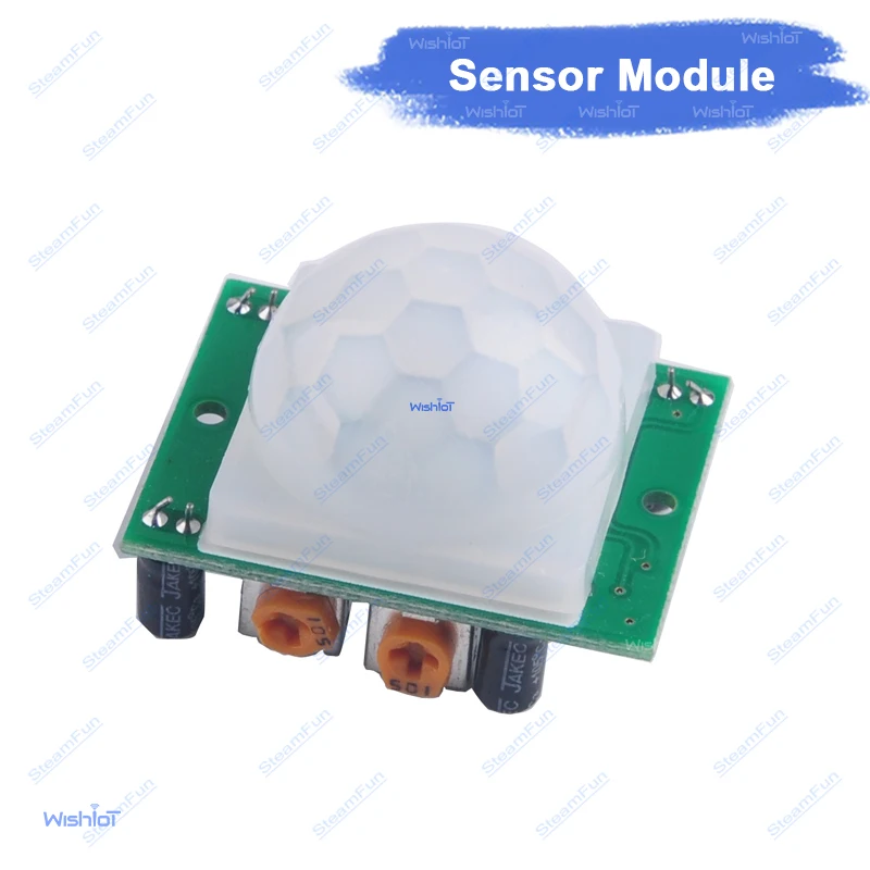 

10pcs HC-SR501 PIR Motion Sensor Module Adjustable IR Pyroelectric Infrared Detector for Arduino Raspberry Pi DIY Security Alarm