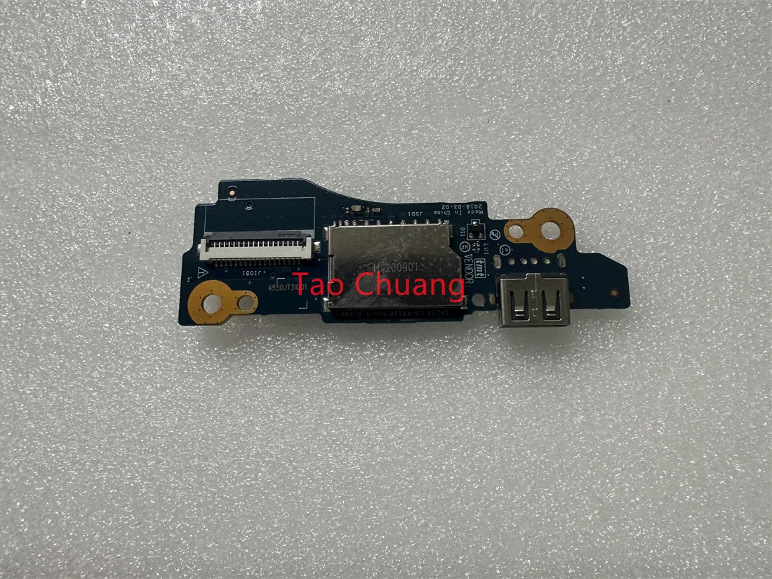 FOR Dell G3 3579 3779 SD Card Reader USB Board CAL53 LS-F612P