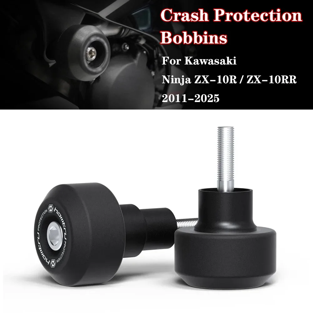 

For Kawasaki Ninja ZX-10R ZX-10RR ZX10R 2011-2025 Motorcycle Falling Protection Frame Slider Fairing Guard Crash Pad Protector