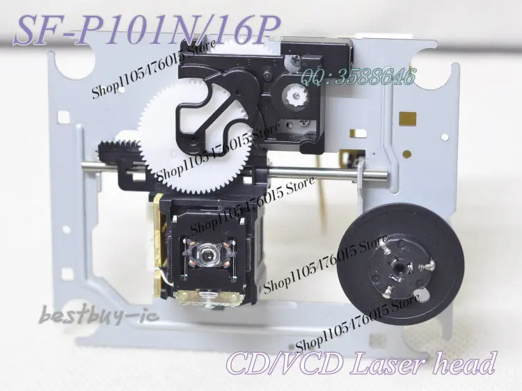 Brand New SF-P101N 16Pin Optical Pickup Assembly W/ Bead Tray For Panda CD208 CD Player