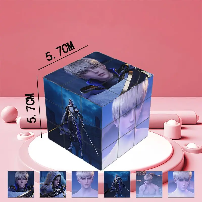 عرش الختم الإلهي أنيمي المكعب السحري الكرتون متعة الإجهاد الإغاثة لغز المهنية السلس سرعة لعبة اللعب الهدايا #5