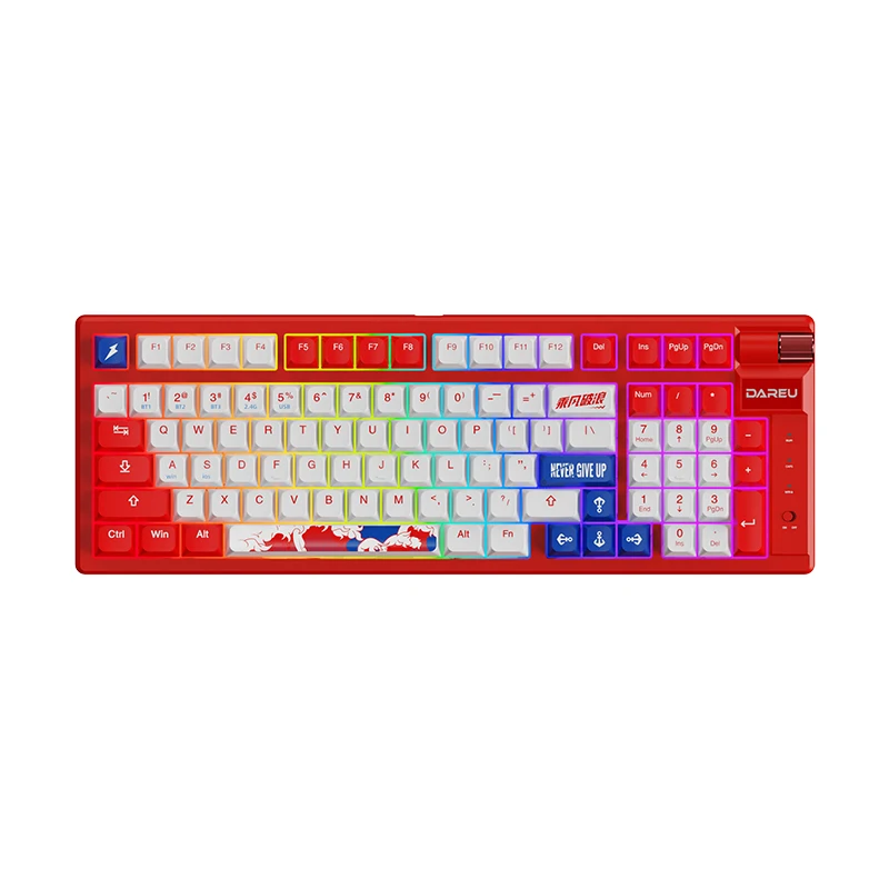 

DAREU LK98pro Mechanical Keyboard 3 Mode Wireless Bluetooth Customized Mechanical Keyboard Full Key Hot Plug Esports Game Office