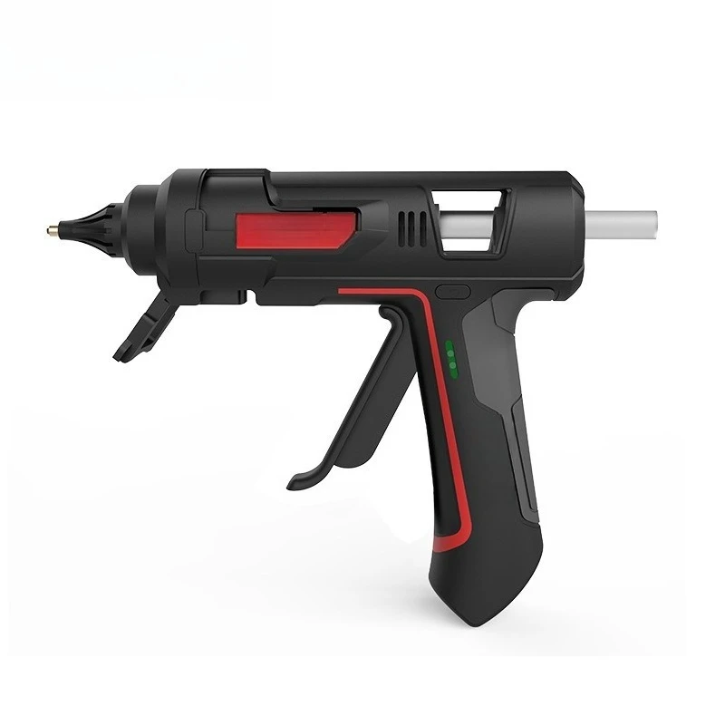 

Professional grade hot melt adhesive gun 300W household, safe handmade fast
