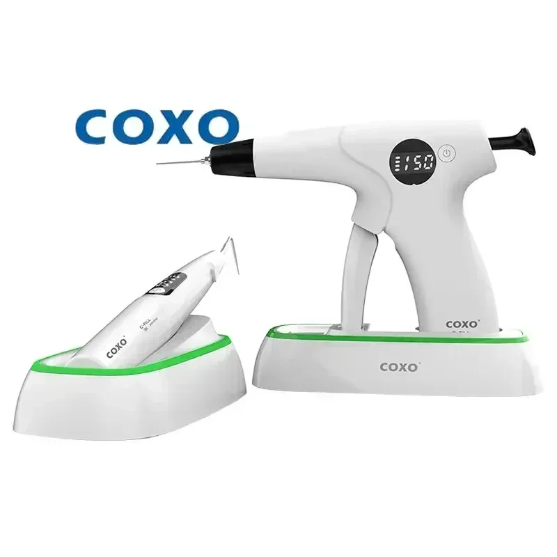 Беспроводная плавильная ручка COXO C-FILL Мини-стоматологическая эндодонтическая система обтурации Система наполнения корней трубки Образование пистолета Лечение каналов