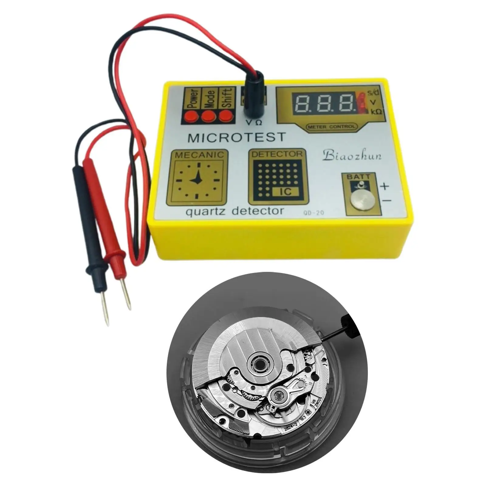 Watch Repair Tool Professional IC Coil Tester for Workshop Home Watchmaker