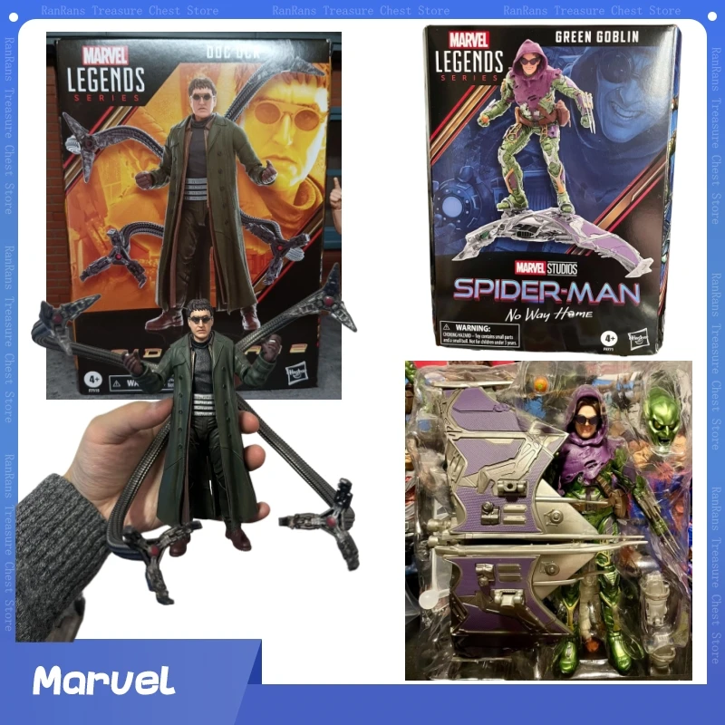 

Hot Toy Original Marvel Legends Doctor Octopus Green Goblin Figure Film Version Action Figure Model Toys Collectible Kid Gift