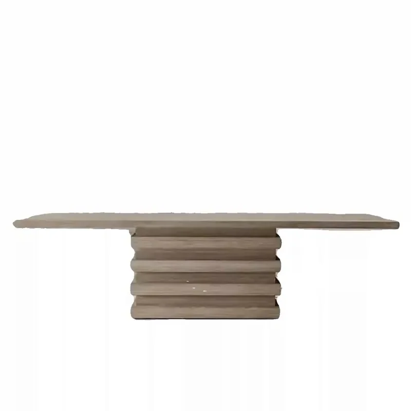 

American solid wood tables and chairs modern simple home retro Italian oak desk