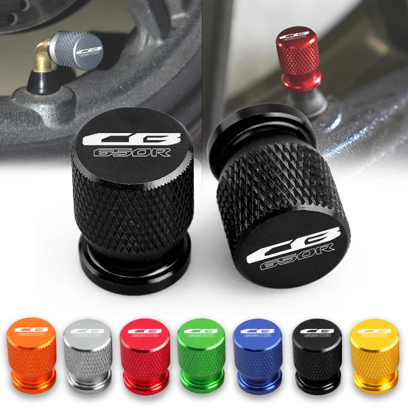 

NEW For HONDA SPORT CAFR CB650R CB6500-R 2019-2024 CB 650R Motorcycle Accessories CNC Tire Valve Air Port Stem Cover Cap Plug