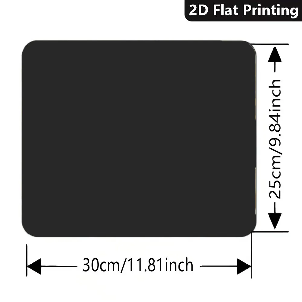 Pink cherry blossom branch mouse pad, a desk pad suitable for both office and home use, a non-slip desk mouse pad