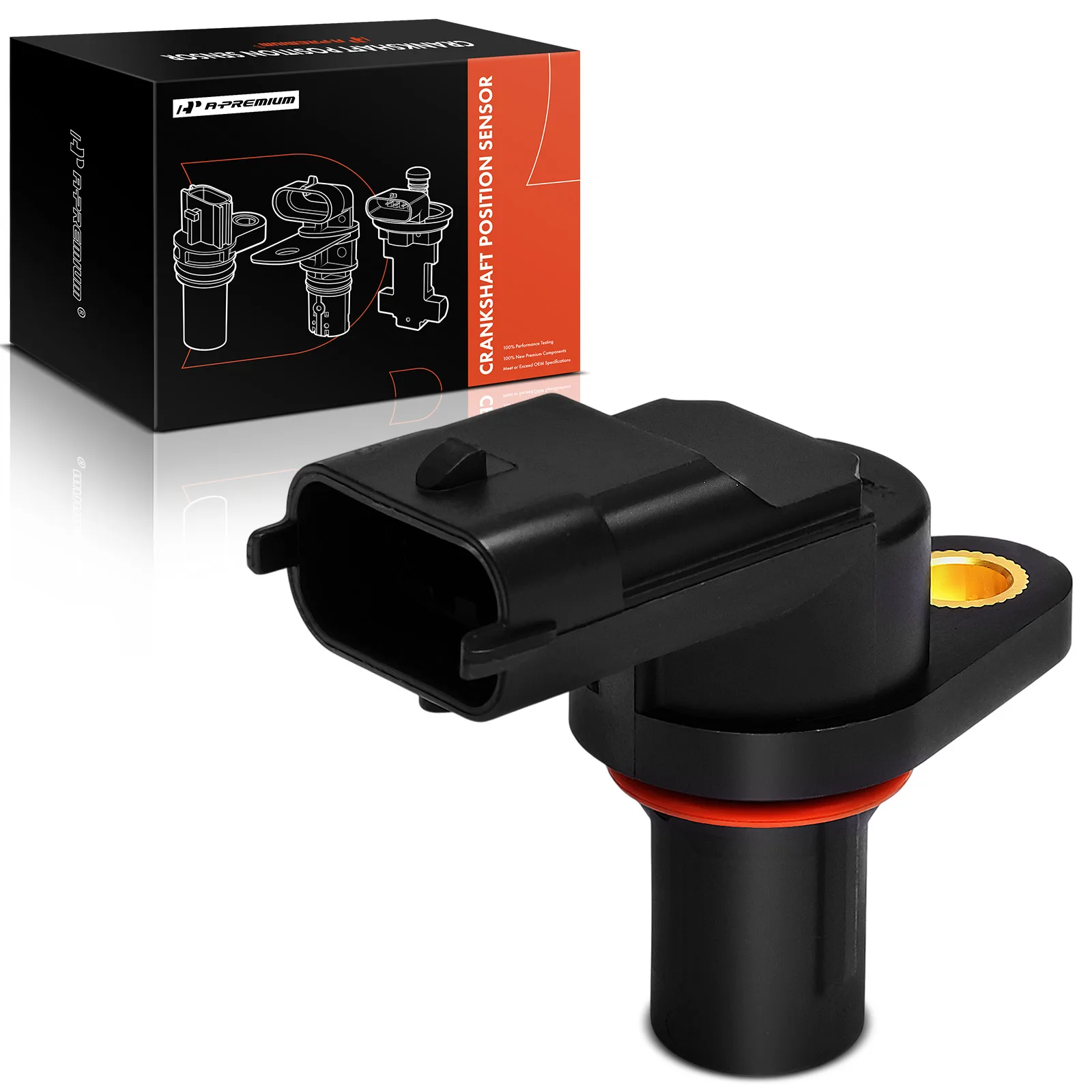 A-Premium Camshaft Position Sensor for Ford Focus III 2014-On C-Max II 2010-On Fiesta VI 2008-On Opel Zafira 2005-On Alfa Romeo Brera 2006-On