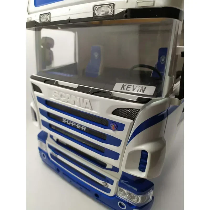 1pcs การจําลองสติกเกอร์ตกแต่งสําหรับ 1/14 Tamiya RC รถบรรทุกรถพ่วง Tipper Scania R620 R470 56323 อะไหล่รถยนต์ DIY