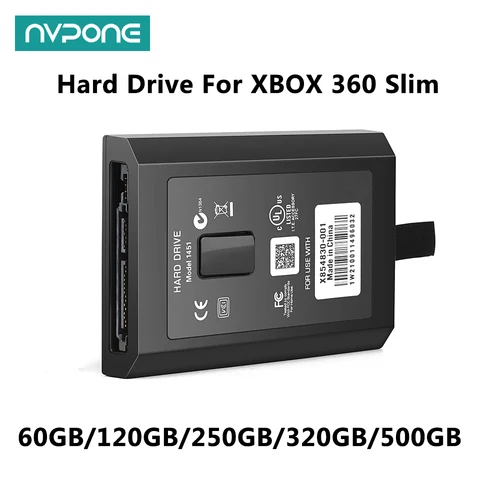 Imagen 1 del producto Disco duro interno para Microsoft XBOX 320 Slim, 250GB, 120GB, 60GB, 500GB, 360 GB, consola de juegos, HDD