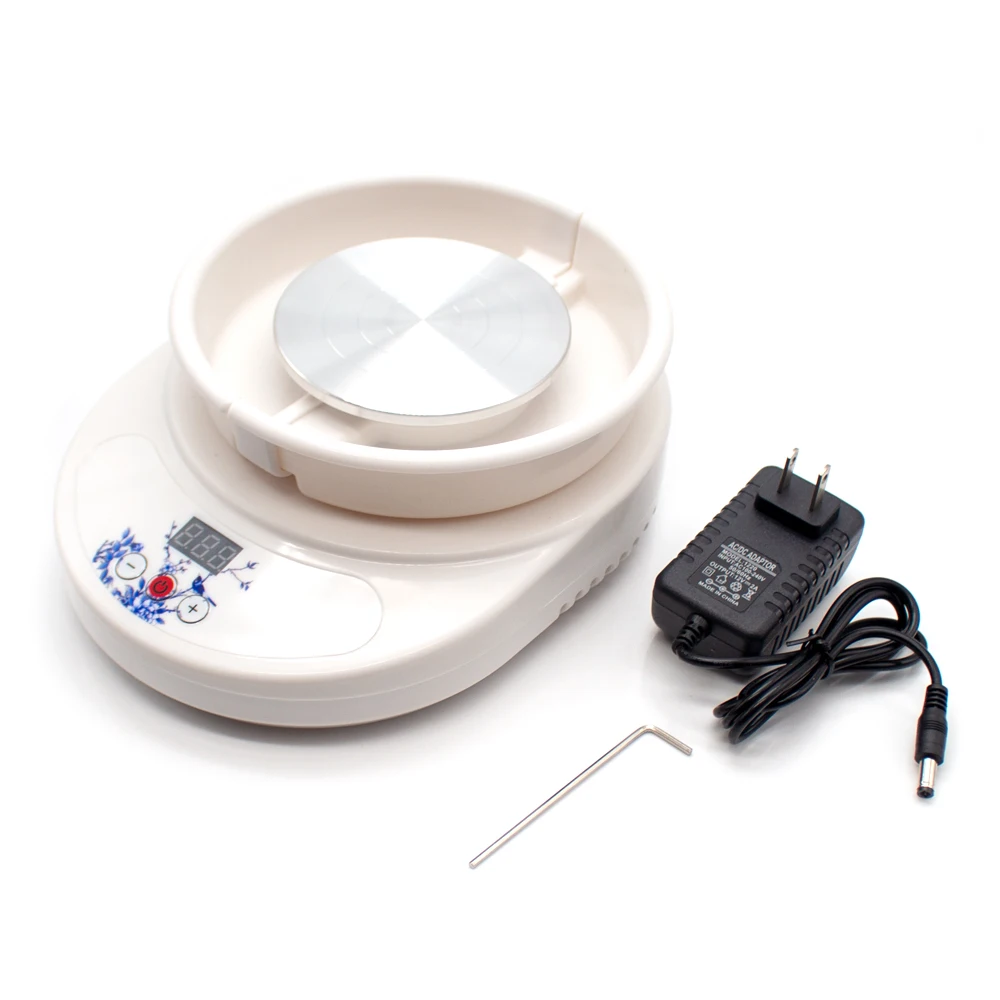 

Мини-машина для лепки из глины с цифровым дисплеем для детей, развивающая игрушка, набор для творчества, микро-керамика, вазы, глиняные скульптуры, инструменты для моделирования и лепки