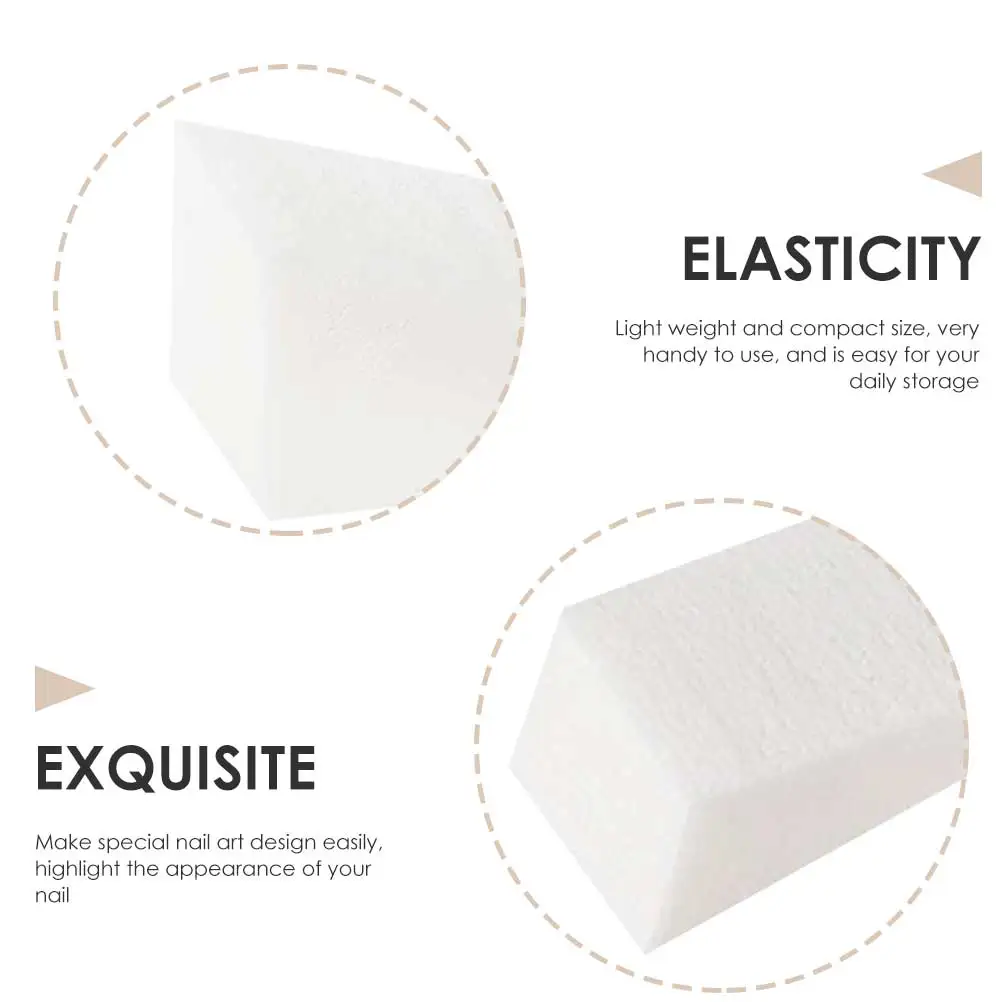 

20pcs Nail Art Stamper Sponge Handheld Stampers Durable Compact Diy Tools For Salon Home Use Durable Nail Art Stamping Tools