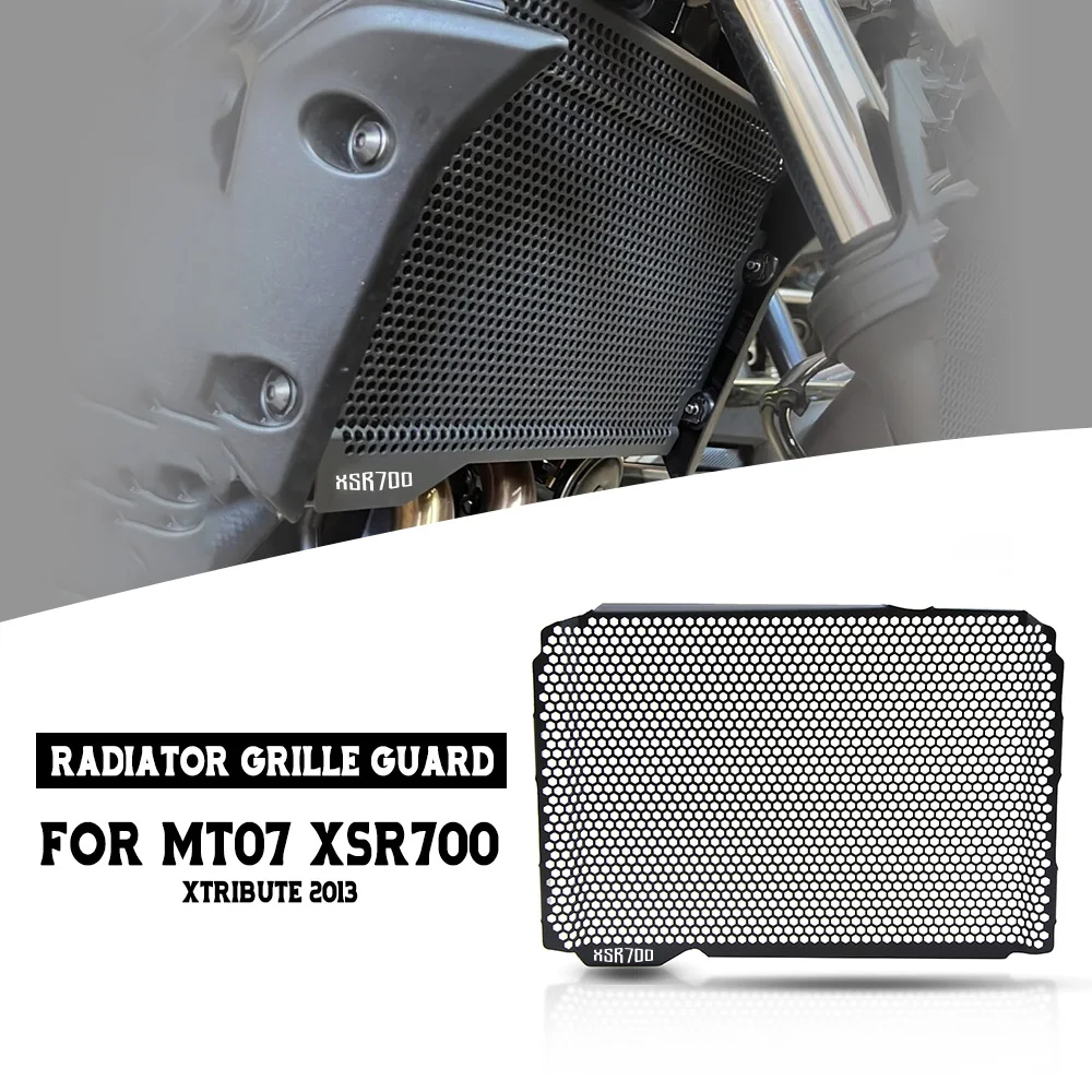 FOR YAMAHA MT-07 FZ-07 MT07 FZ07 2013-2017 XSR700 XTribute XSR 700 2016-2024 Motorcycle Radiator Grille Guard Protector Cover