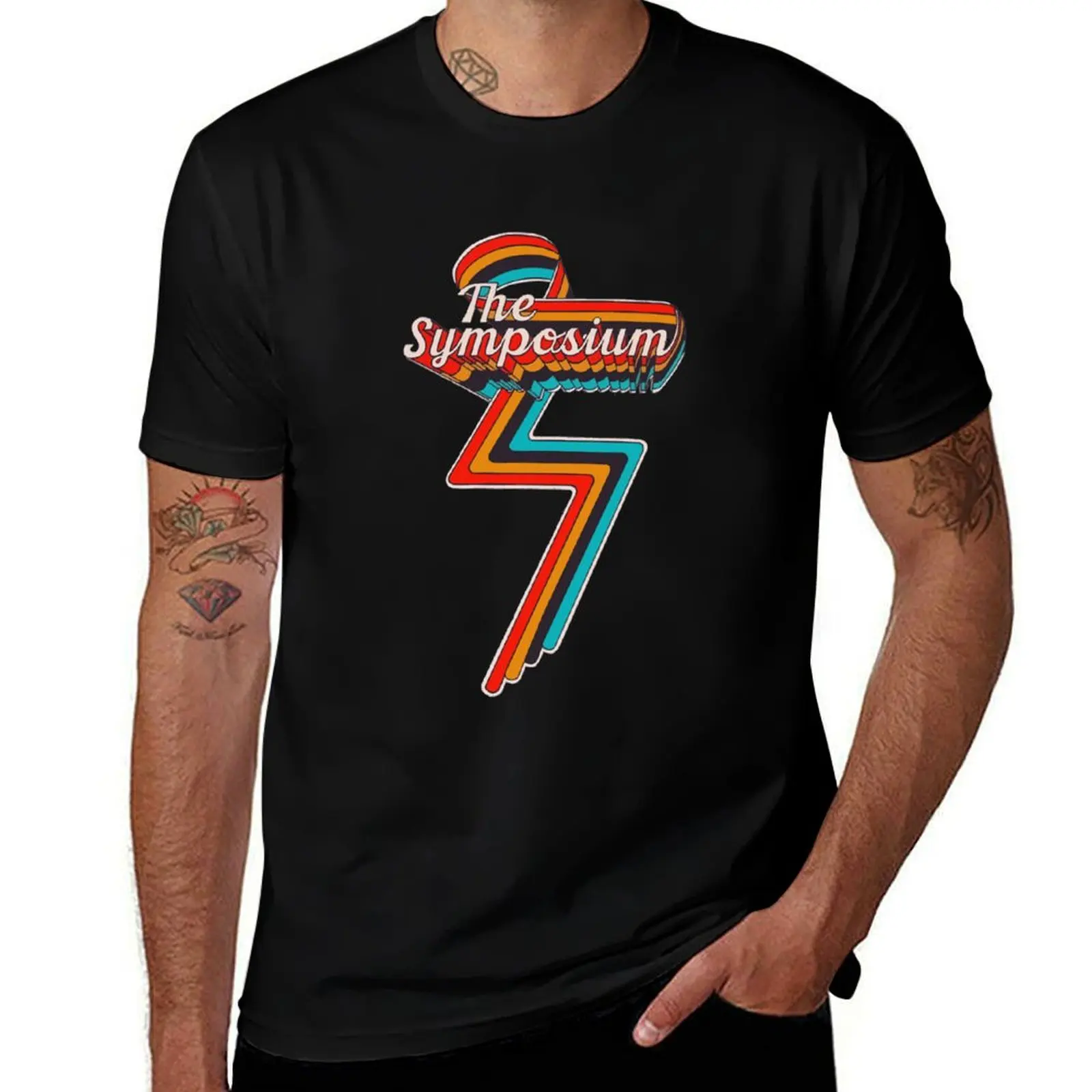 The Symposium T-Shirt Blouse plus size clothes shirts men graphic